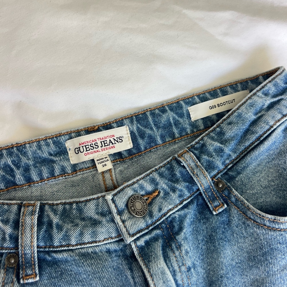 Guess Blue Boot Cut Jeans Classic Style